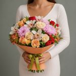 Гвоздики персиковые