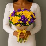 Букеты на золотую свадьбу